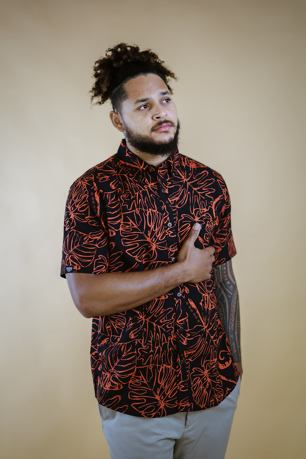 OLOSEGA TENCEL TANOA SHIRT TSCSS11
