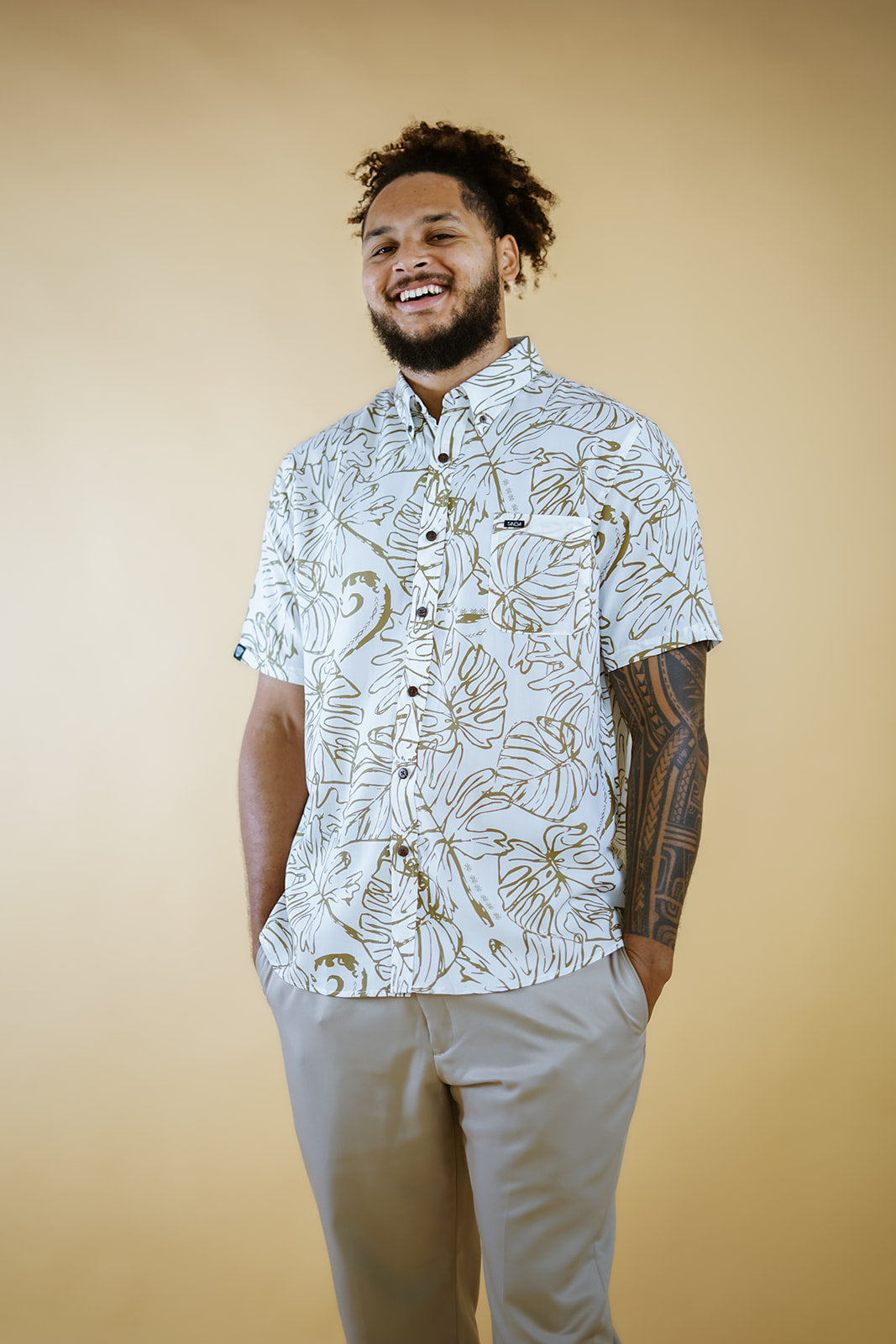 OLOSEGA TENCEL TANOA SHIRT TSCSS11