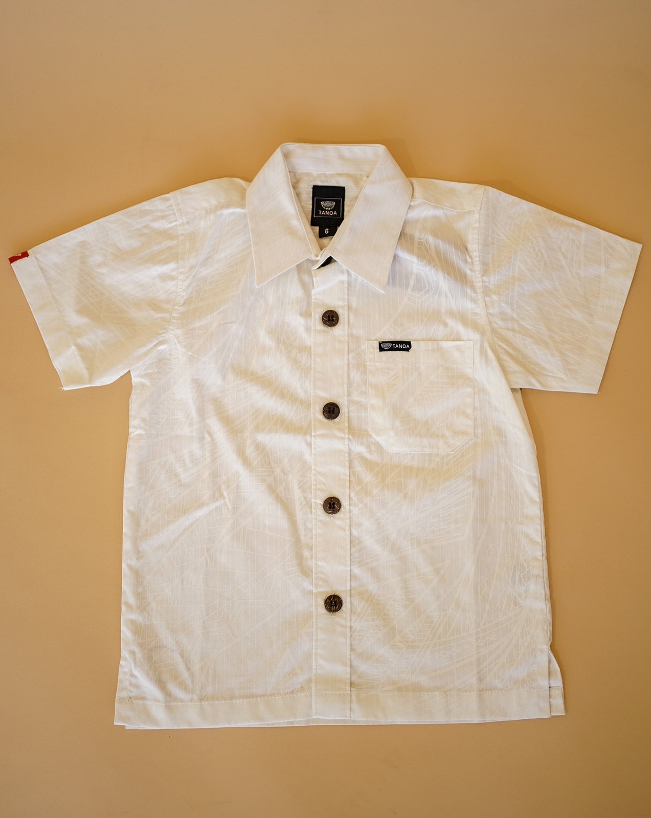 TANOA BOYS COTTON SHIRT FB1270 SB1248 (ALL SALES FINAL)