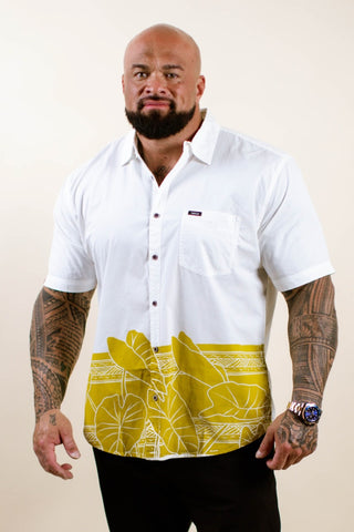 TALO 2 MEN'S COTTON TANOA SHIRT TSS005 (ALL SALES FINAL)