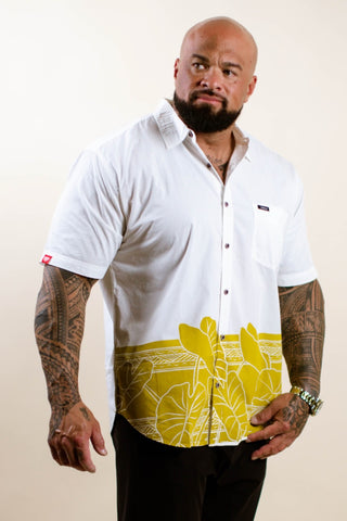 TALO 2 MEN'S COTTON TANOA SHIRT TSS005 (ALL SALES FINAL)