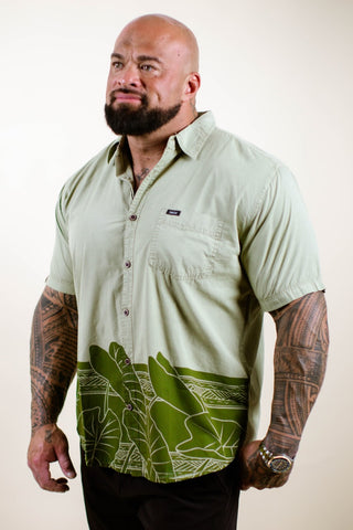 TALO 2 MEN'S COTTON TANOA SHIRT TSS005 (ALL SALES FINAL)