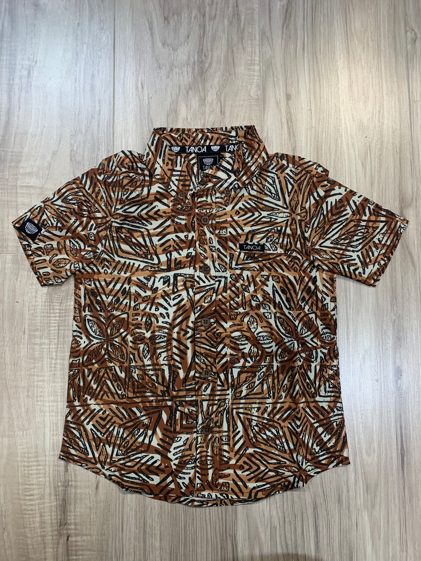 NIU TAPA BOYS 4 WAY STRETCH SHIRT B4WS004 (ALL SALES FINAL)