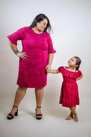 KERAI GIRLS LUKA DRESS LG1826 (ALL SALES FINAL)