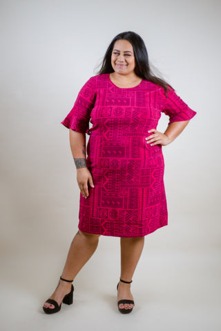 KERAI LADIES KEANU DRESS LD3838 (ALL SALES FINAL)