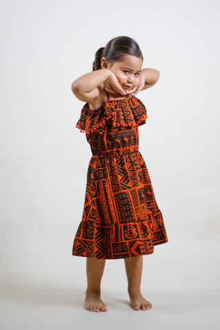 KERAI GIRLS LUKA DRESS LG1826 (ALL SALES FINAL)