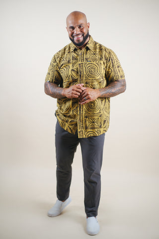 LAUMEI MEN'S COTTON LINEN SHIRT(ALL SALES FINAL)