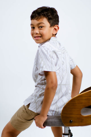 MAU BOYS 4WAY STRETCH SHIRT B4WS021