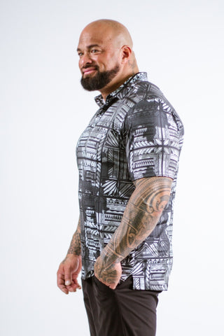 MENS POLO 4 WAY CAMO MP005