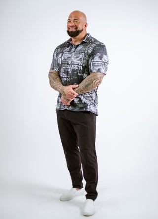 MENS POLO 4 WAY CAMO MP005