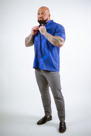 TUIGA MENS 4WAY STRETCH SHIRT TS4WS024 (ALL SALES FINAL)