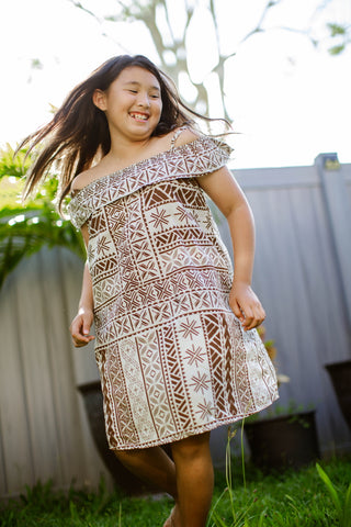 LE ALA GIRLS DRESS (ALL SALES FINAL)