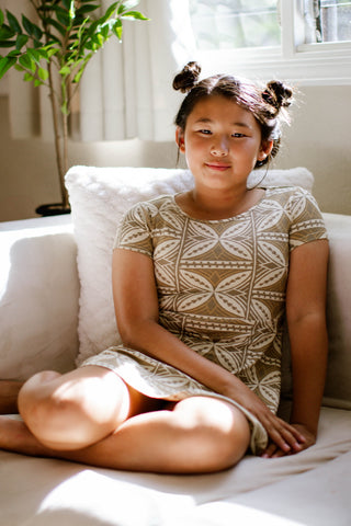 PULU GIRLS SKATER DRESS TD803-THIS ONE