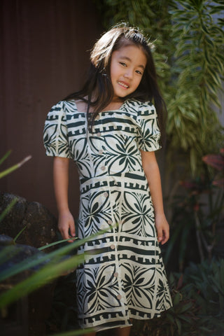 ROSA CAP SLEEVE GIRLS DRESS TD804 (ALL SALES FINAL)