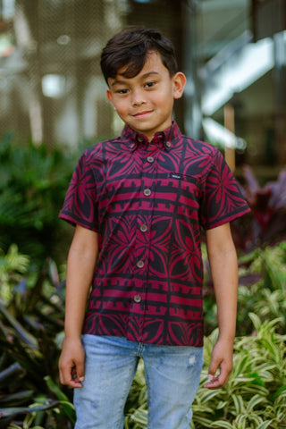 ROSA BOYS 4WAY STRETCH SHIRT B4WS018 (ALL SALES FINAL)