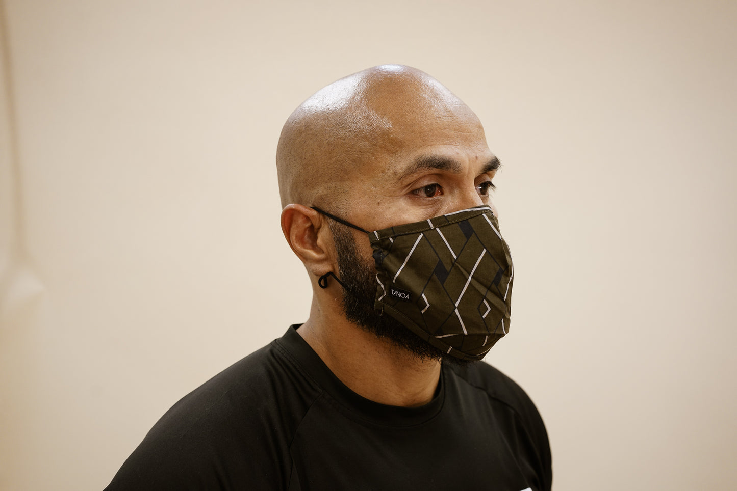 LAU FALA TANOA FACE MASK - BROWN