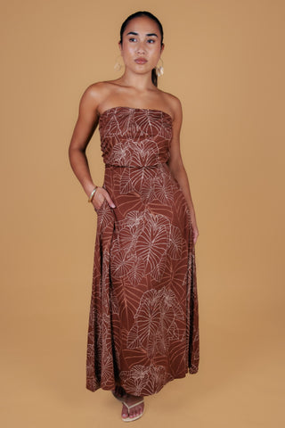 TALO STRAPLESS KNIT DRESS TD192