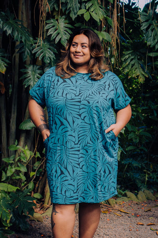 hawaiian t shirt dress Tropical Custom Hawaiian Dress For Party