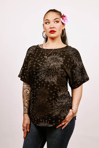 LADIES TEE KUIKUI TOP IN-LT007