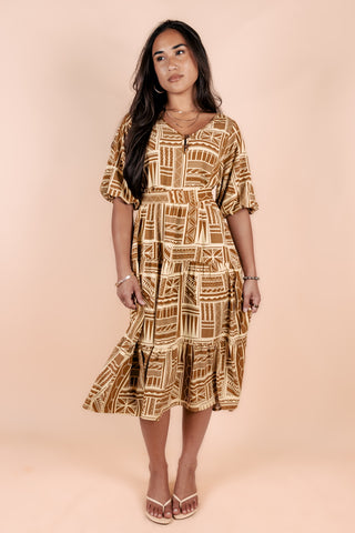TANU II MIDI DRESS TD154