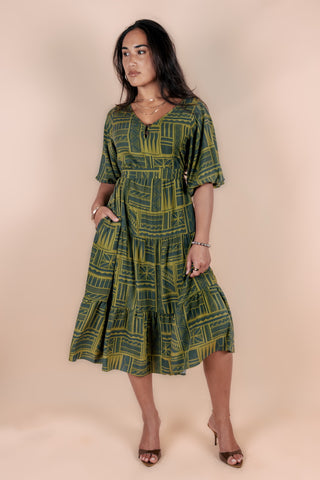 TANU II MIDI DRESS TD154