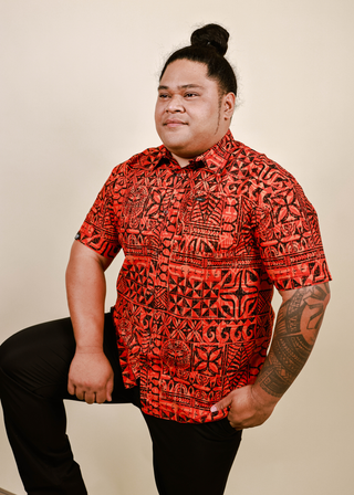 MEN'S COTTON TANOA SHIRT FB1812-SS4233