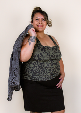 ELEI PUA SQUARE NECK TANK TOP LTT003