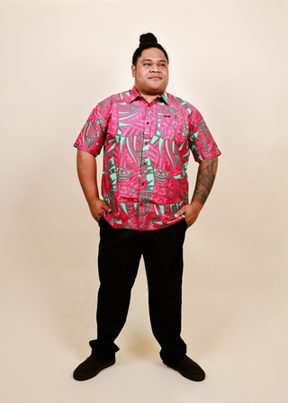 MEN'S COTTON TANOA SHIRT FB1797-SS4277-TS
