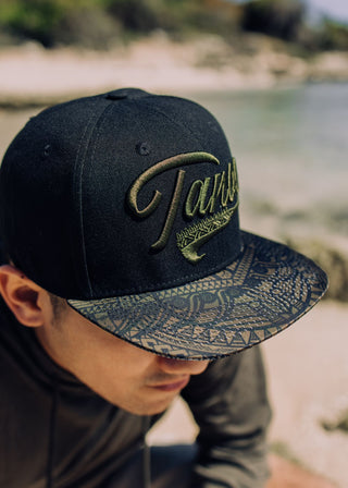 TANOA CLUB FLAT BRIM SNAPBACK HAT- TSCP29 (ALL SALES FINAL)