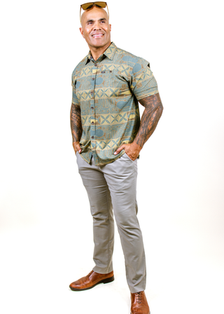 AHI BLOCK MENS SHIRT TS4WS033