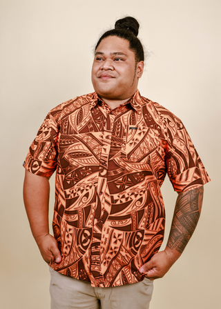 MEN'S COTTON TANOA SHIRT FB1797-SS4277-TS