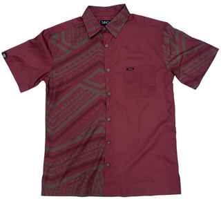 VAITAFE 4-WAY STRETCH TANOA SHIRT- SS3899 (ALL SALES FINAL)
