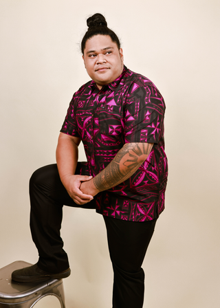 MEN'S COTTON TANOA SHIRT FB1796-SS4276-TS