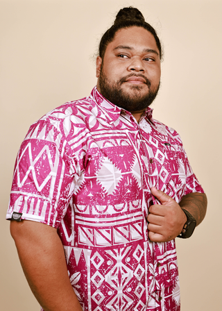 MEN'S COTTON TANOA SHIRT FB1805-SS4228 (ALL SALES FINAL)