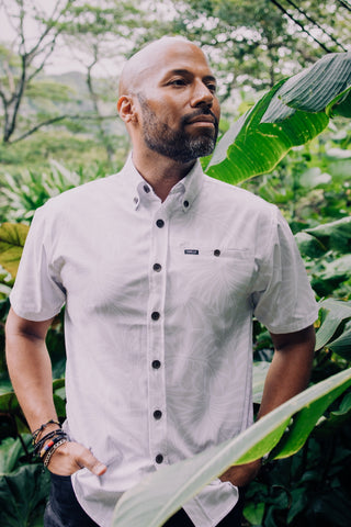 ELEI LAU NIU MENS 4WAY STRETCH SHIRT TS4WS035