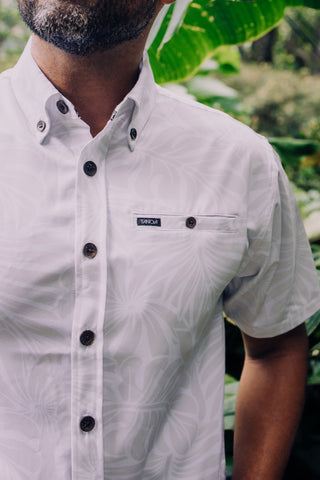 ELEI LAU NIU MENS 4WAY STRETCH SHIRT TS4WS035