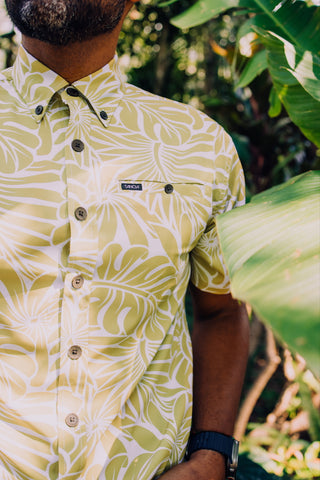 ELEI LAU NIU MENS 4WAY STRETCH SHIRT TS4WS035