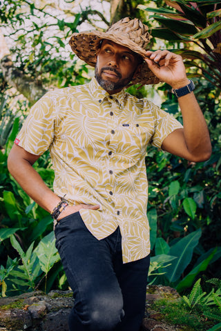 ELEI LAU NIU MENS 4WAY STRETCH SHIRT TS4WS035