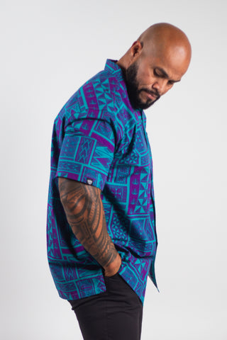 MENS COTTON TANOA SHIRT FEI SS3737-TS (ALL SALES FINAL)