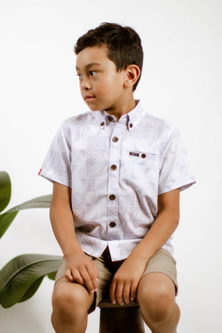 SUAFA BOYS 4WAY STRETCH SHIRT B4WS020