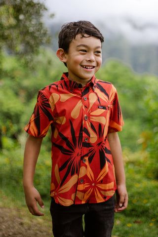 PELE MUMU BOYS 4WAY STRETCH SHIRT B4WS016