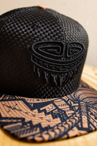 KAVA FLAT BRIM SNAPBACK HAT- TSCP31 (ALL SALES FINAL)