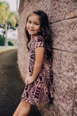 KORU GIRLS SKATER DRESS TD803