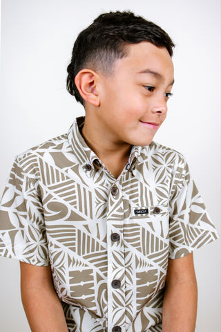 KORU BOYS 4WAY STRETCH SHIRT B4WS027