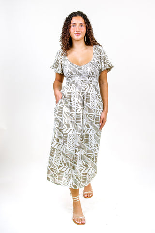 KORU MIDI DRESS TD211