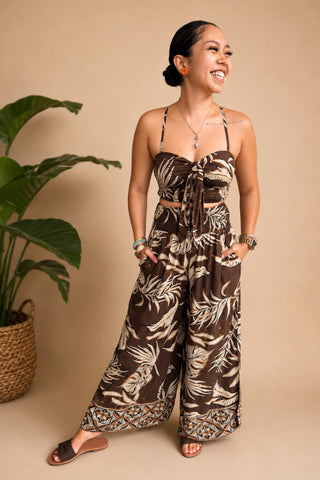 LASI LADIES SMOCKED WAIST PANT TP256