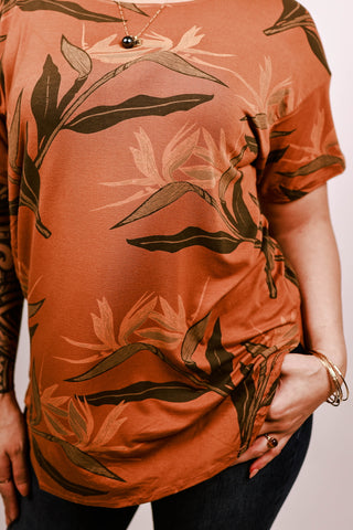 LADIES TEE LEONE TOP IN-LT009