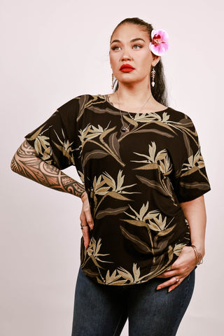 LADIES TEE LEONE TOP IN-LT009