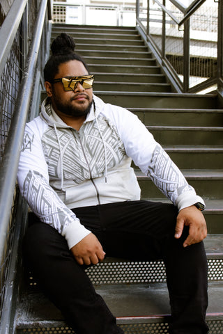 MALOSI ZIPPERED TANOA HOODIE MH003