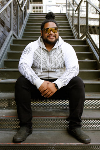 MALOSI ZIPPERED TANOA HOODIE MH003